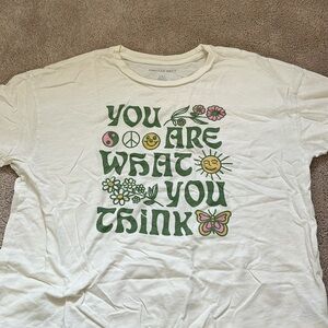 Baggy Tshirt “you are what you think”
